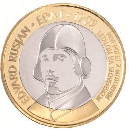 Slovenia 3 euro 2009 - Rusjan - UNC