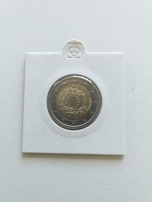 Slovenija 2€ 2015 zastava EU