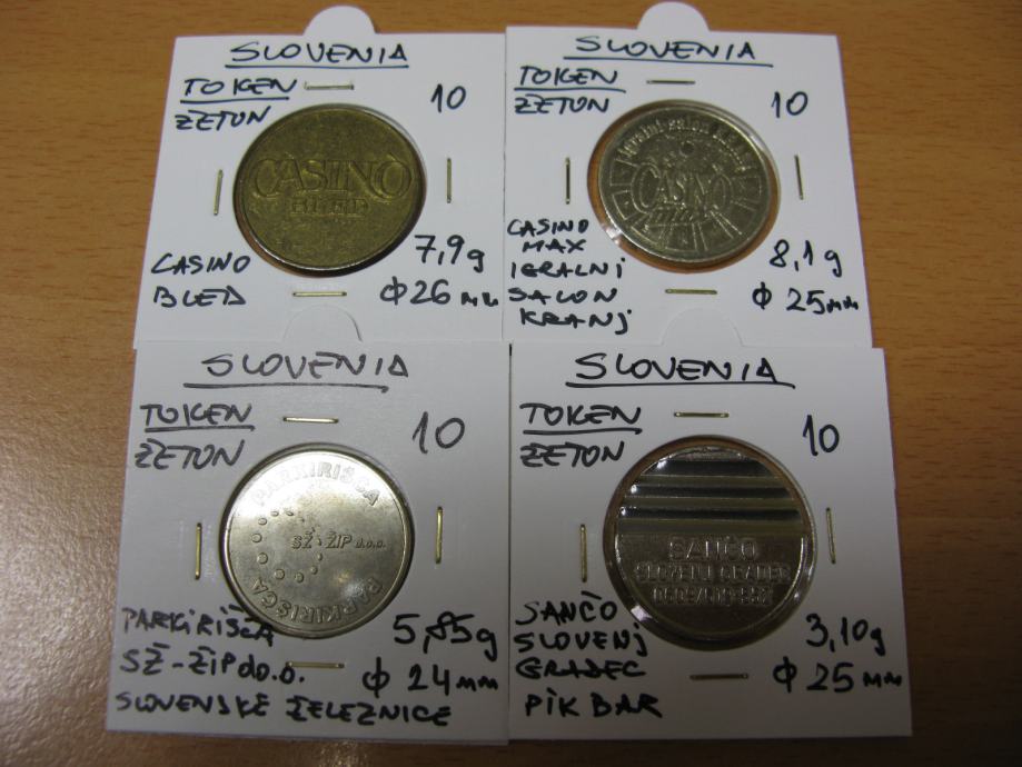 ŽETON  - TOKEN SLOVENIA