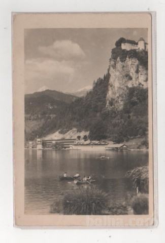 BLED 1952 - Kopališče, enojezični pečat Marija Bistrica