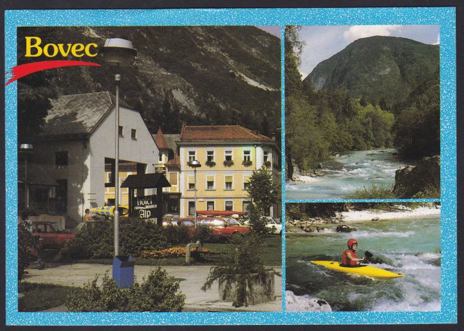 Bovec,reka Soča