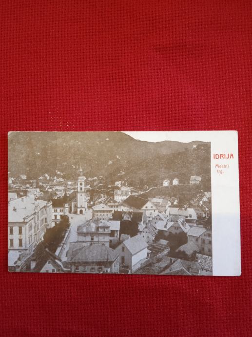 Idrija, Mestni trg, 1916