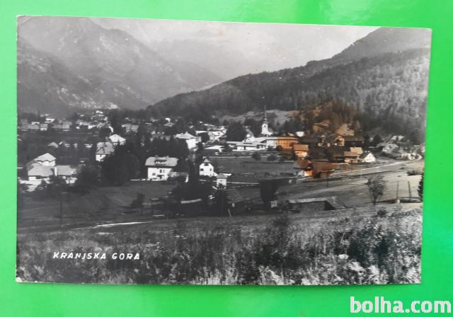 KRANJSKA GORA 1967 Potovana Razglednica