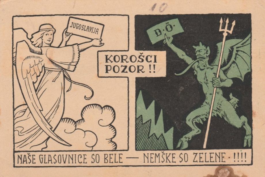 Kupim razglednice Koroški plebiscit 1920