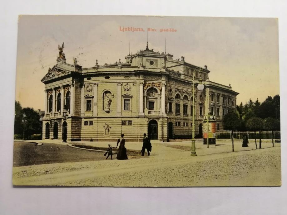 LJUBJANA 1914 . Slovensko gledališče