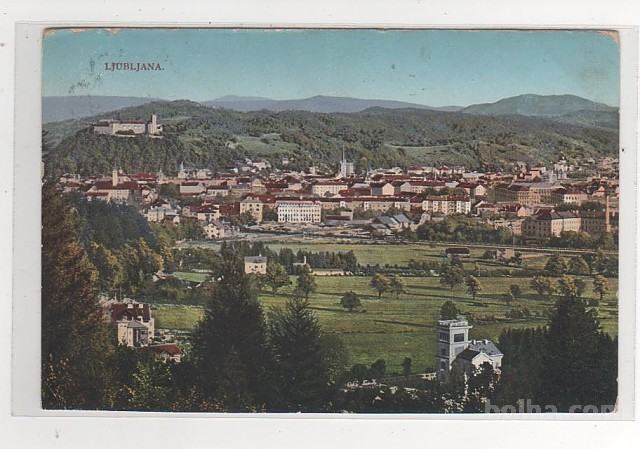 LJUBLJANA 1912 - Železnica