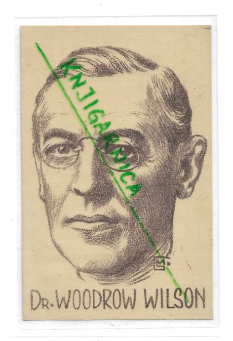 MAKSIM GASPARI - ŠT. 133, 1919 - WOODROW WILSON