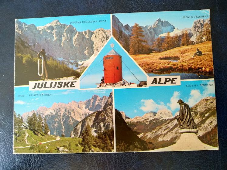 PLANINSKA RAZGLEDNICA - JULIJSKE ALPE