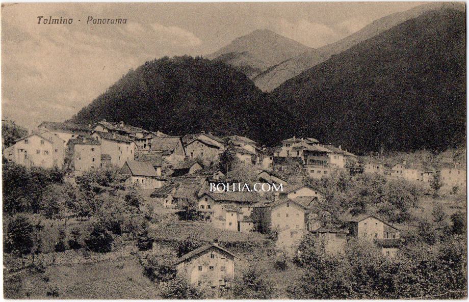 Prodam staro razglednico TOLMIN - panorama