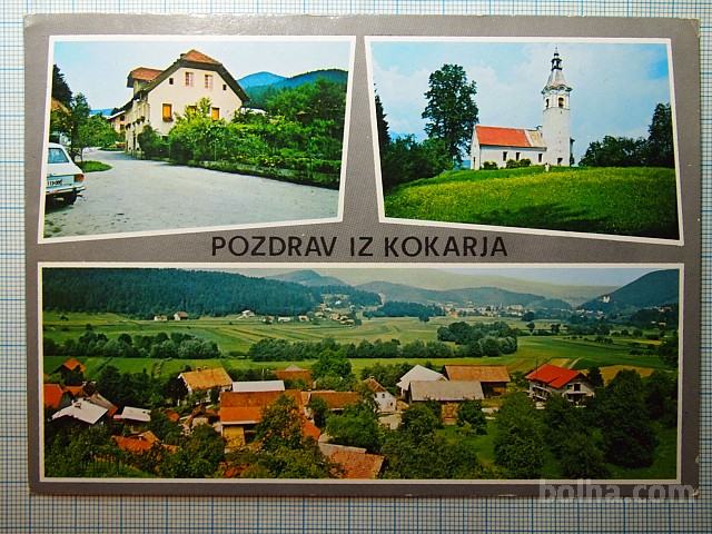 Razglednica KOKARJE