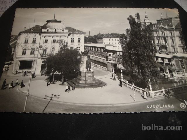 razglednica Ljubljana