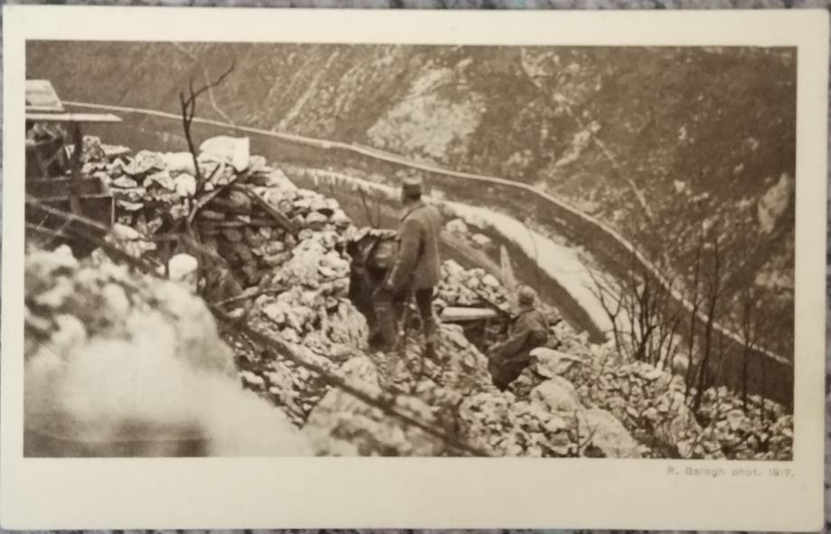 SABOTIN, SABOTINO, SOŠKA FRONTA, ISONZO FRONT, WW1, FOTO R. BALOGH