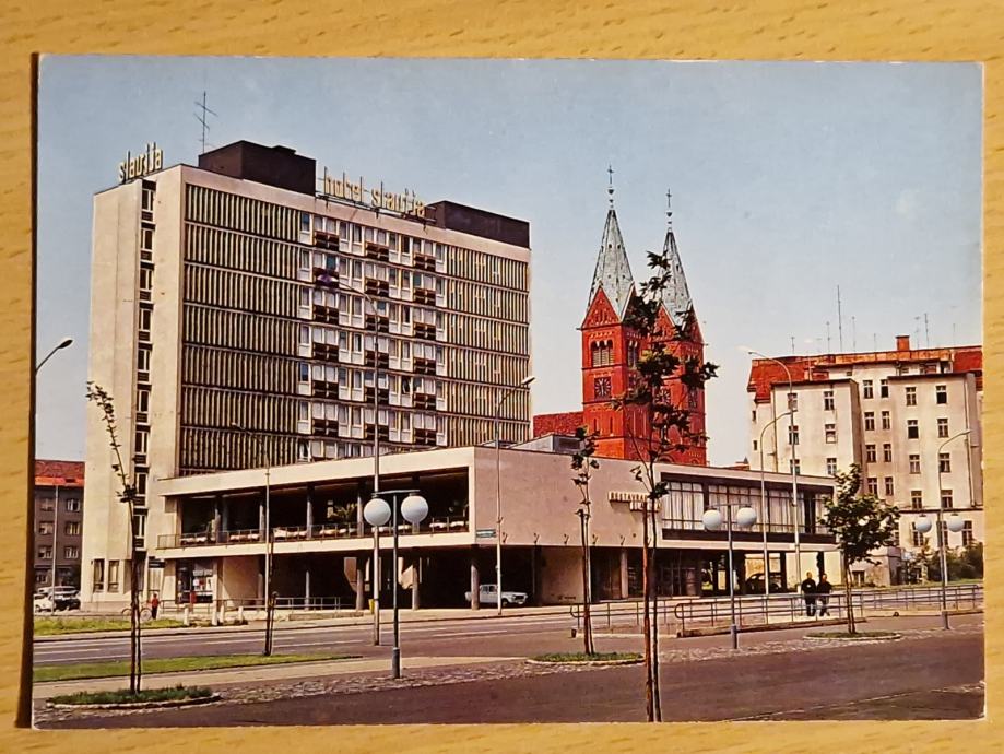 Stara razglednica Maribor Hotel Slavija