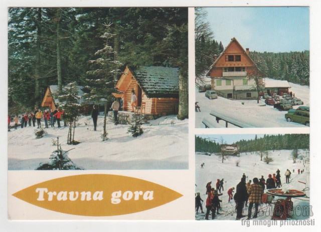 TRAVNA GORA nad SODRAŽICO 1973 - Smučišče