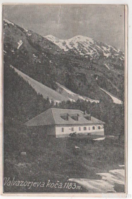 VALVAZORJEVA KOČA pod STOLOM 1925 - Planinski žigi