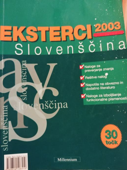 EKSTERCI SLOVENŠČINA 2003