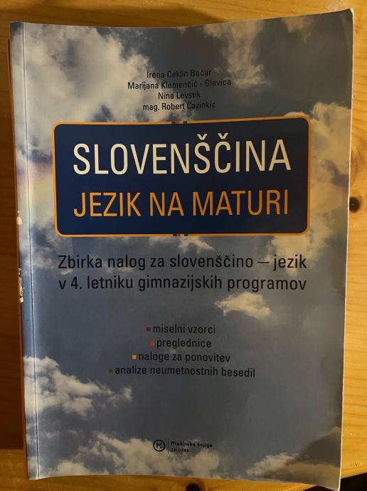 Slovenščina, jezik na maturi