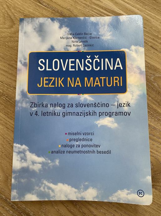 Zbirka nalog za SLJ - JEZIK NA MATURI