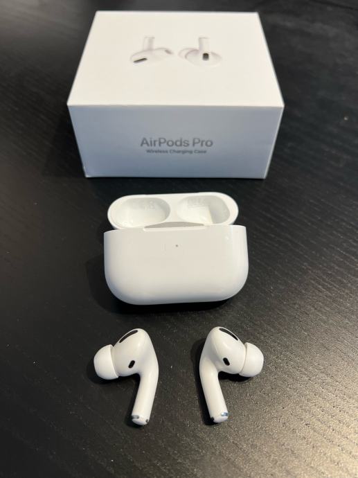 ORIGINAL Apple Air Pods Pro z brezžično polnilno kaseto ODLICNE