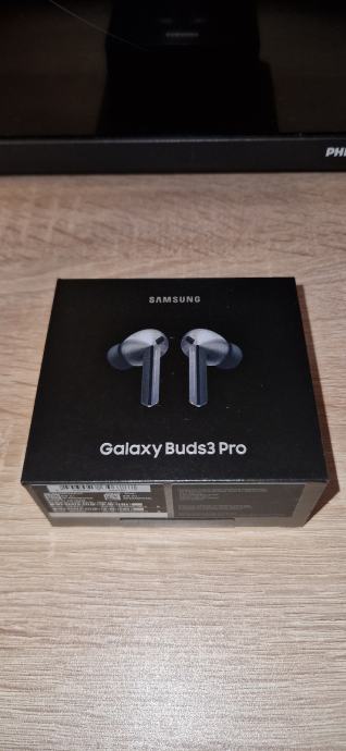 Samsung Galaxy Buds 3 Pro (nove zapakirane slušalke)