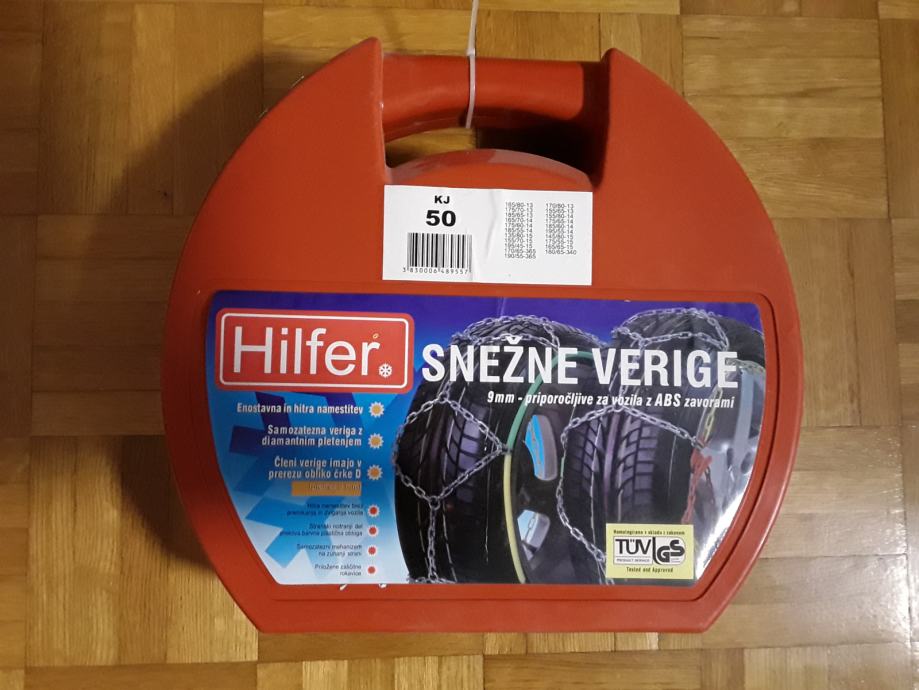 NEMŠKE SNEŽNE VERIGE - KVALITETNE - HITRA MONTAŽA