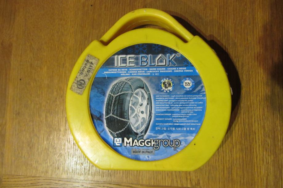 Nerabljene avtomobilske snežne verige Ice Blok 60 (13-16 col)