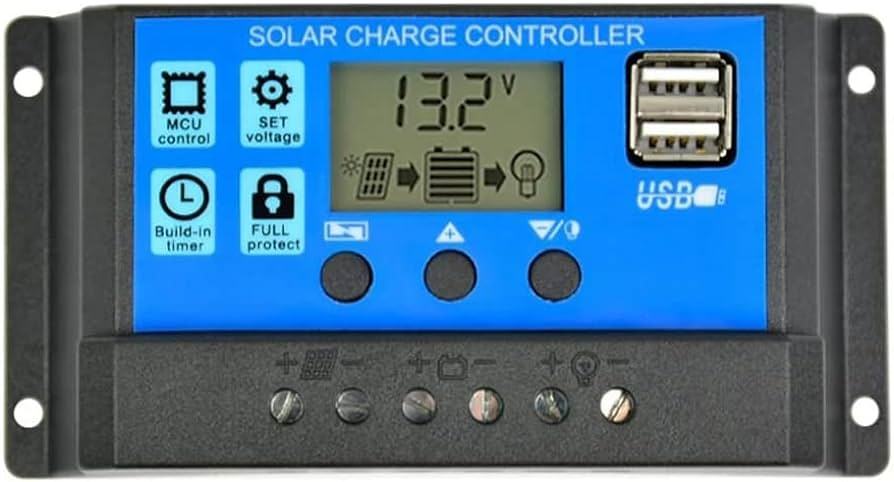 10A PWM solarni regulator in polnilnik baterij