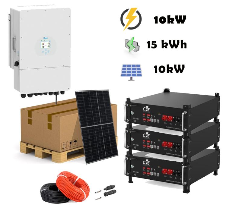 SOLARNI HIBRIDNI KOMPLET DEYE 3-fazni 10kWp/10kW/15kWh LI  SODO