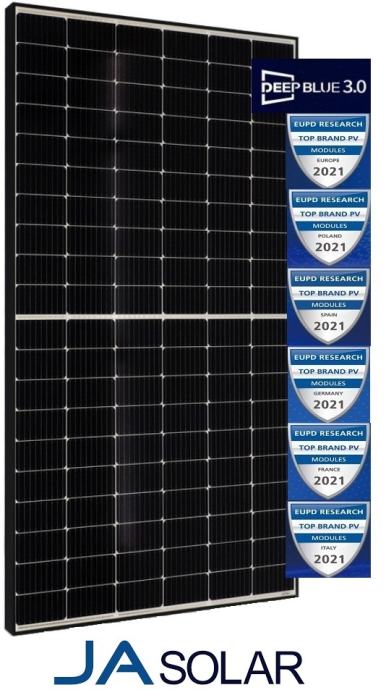 SOLARNI PANEL JA SOLAR JAM54S30-405W Black Frame