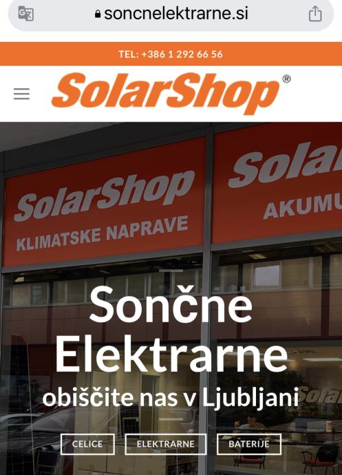 Sončne celice in oprema Solarni Sistem Paneli JETION 380W