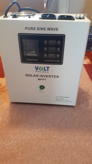 SOLARNI PRETVORNIK VOLT POLSKA SINUS PRO  2000S 24V + MPPT 40 A