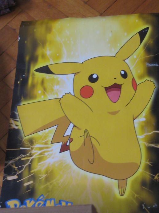 POSTER PIKACHU, POKEMON, MANGA