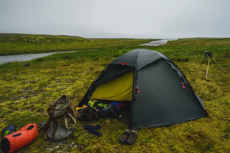 Hilleberg Staika Šotor za 2 osebi - Zeleni - Dvakrat uporabljen