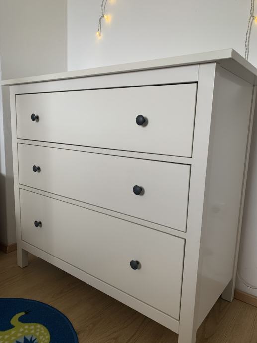 HEMNES Ikea Predalnik, bela lazura, 108x96 cm PC 229€