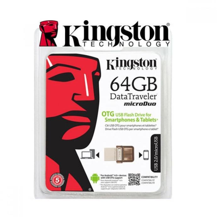 Kingston 64GB DT MicroDuo USB 2.0 + microUSB