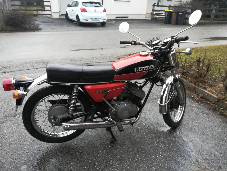 Benelli 125 2c electronica 124 cm3, 1975 l.