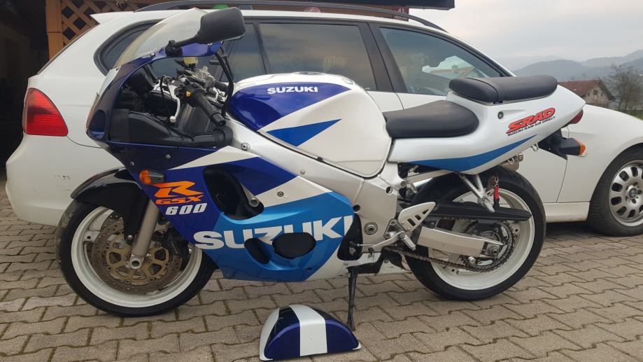 Suzuki gsxr 600, 2000 l.