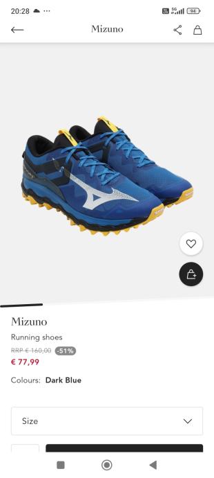 Mizuno - trail tek