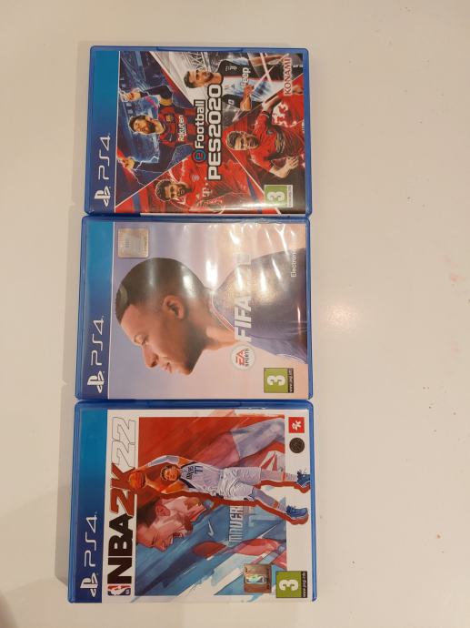 Komplet iger za PS5 (Madden 23, NBA 2k23, Fifa 23)