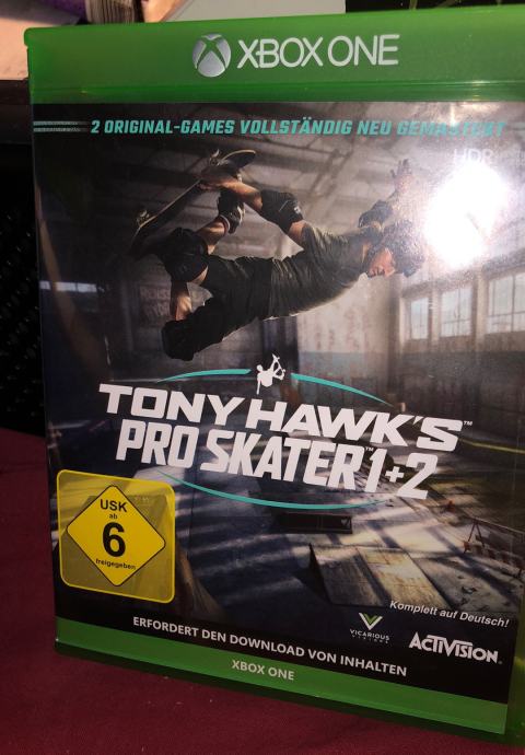 Xbox one Tony Hawk’s pro skater 1+2