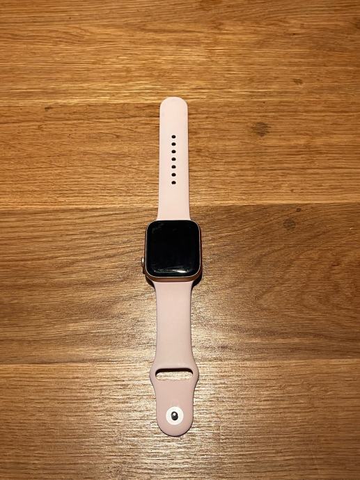 Apple Watch 6, 44mm, gold al. case, pink sand sport band