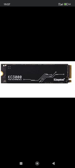 kingston sk3000 pcie 4.0 ssd nvme 1tb(super hiter)(7000/6200)