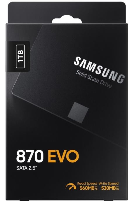 NOV SSD Samsung 870 EVO 1TB SATA3 (2.5″)