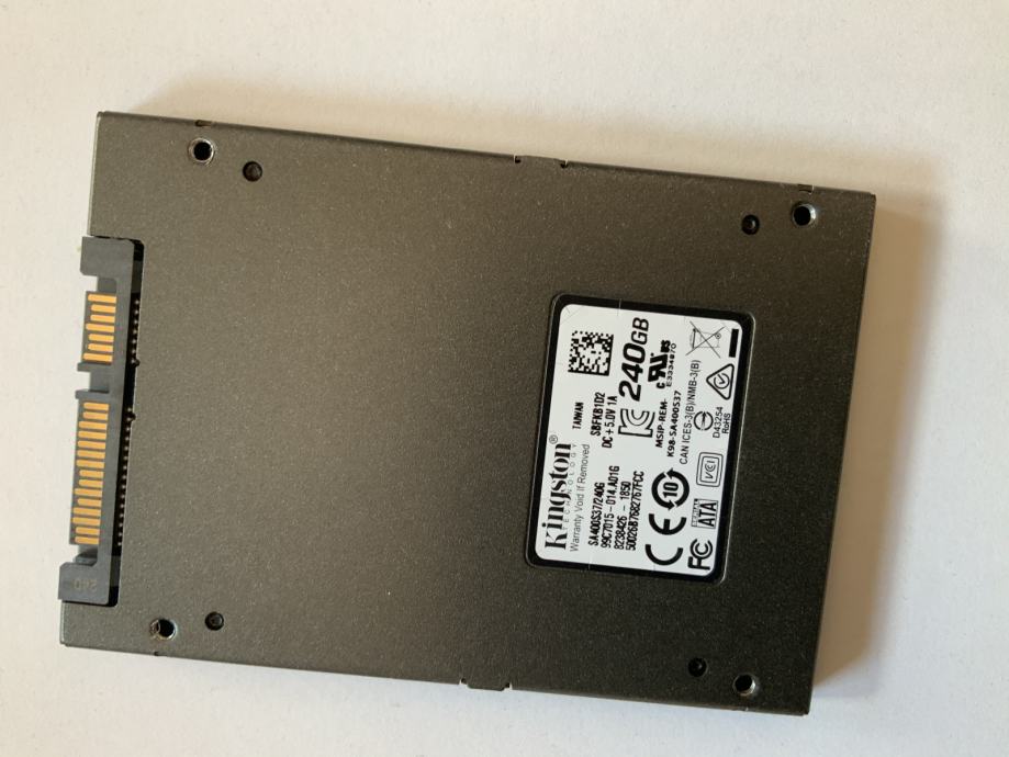 Hdd 240 kingston не устанавливается операционка