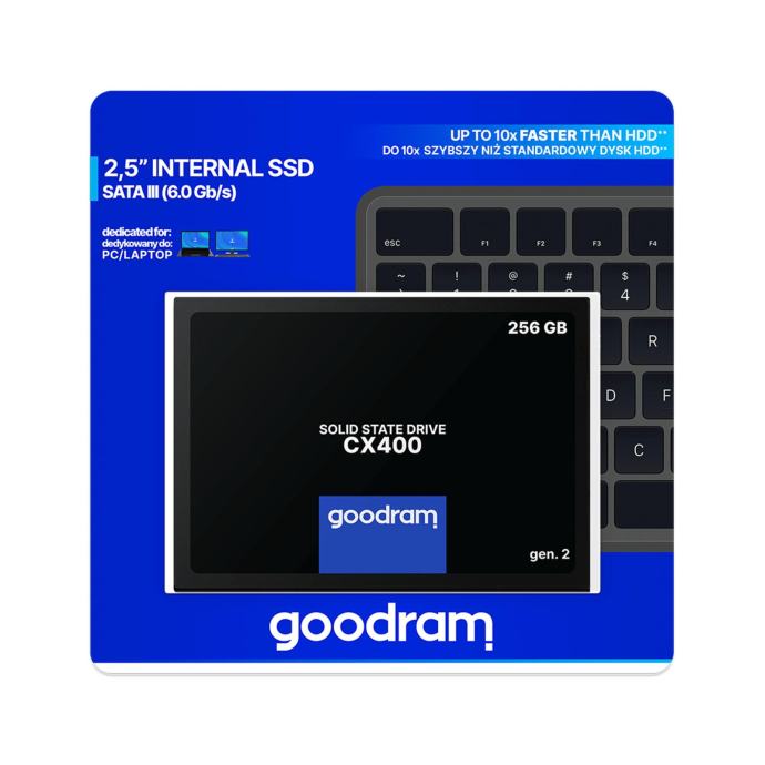 SSD disk 256 GB CX400 SATAIII 3D TLC 2,5″