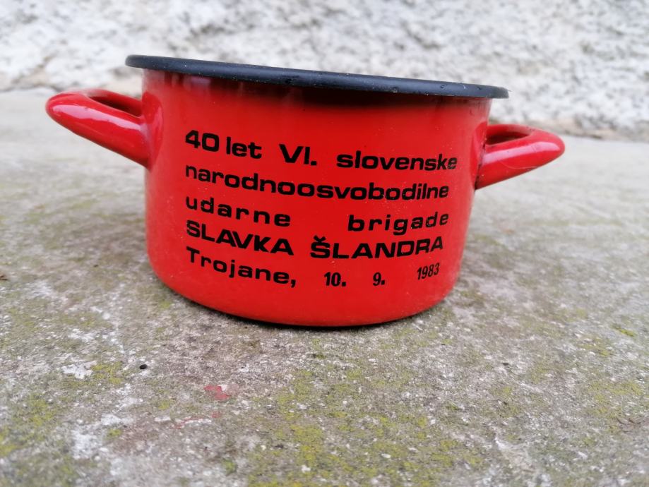 Emajlirana posoda Slavko Šlander