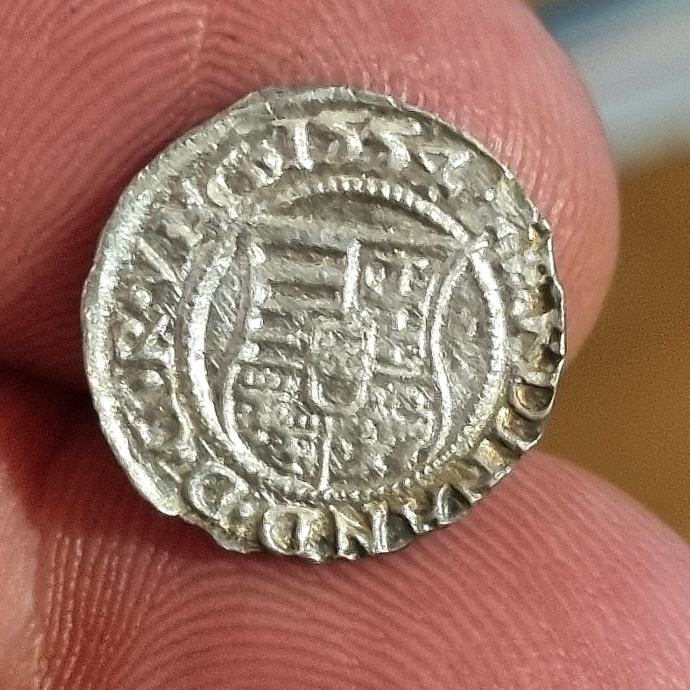 !"Habsburžani - Ferdinand I. denarič 1554