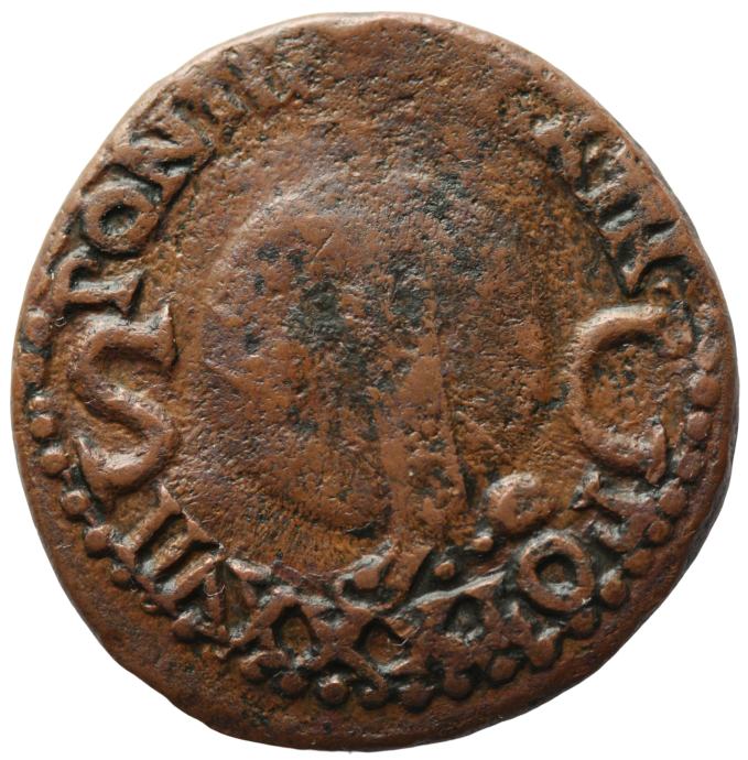 LaZooRo: Rimsko cesarstvo - AE As Tiberija (14-37 AD), krmilo, CM