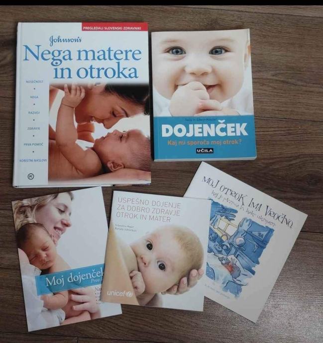 Knjiga Nega matere in otroka in Dojenček