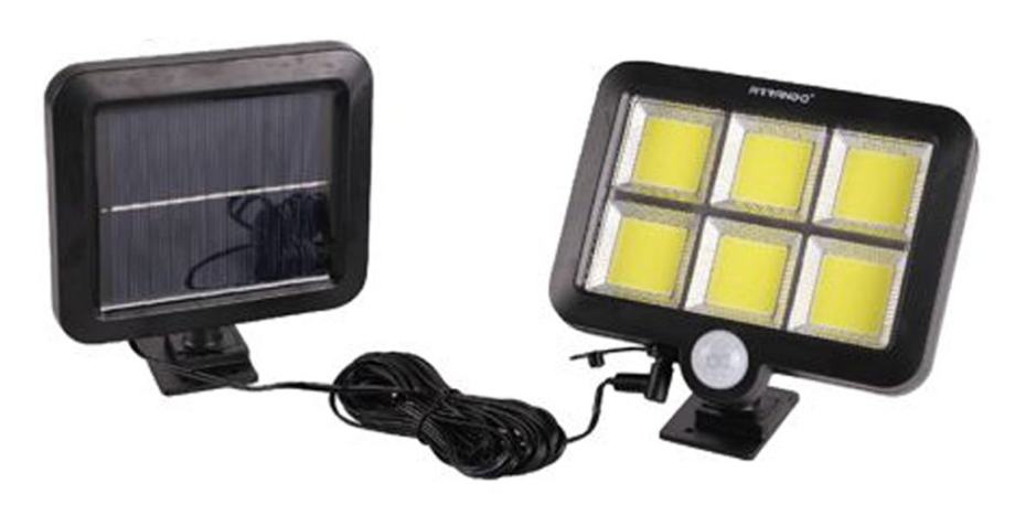 Solarni Stenski Reflektor 30W (120W) LED Stenska Solarna svetilka